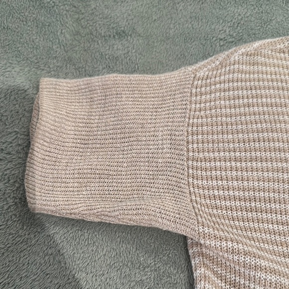 EUC Eileen Fisher linen Short Sleeve Knit Top oversized XS to S - Picture 9 of 9